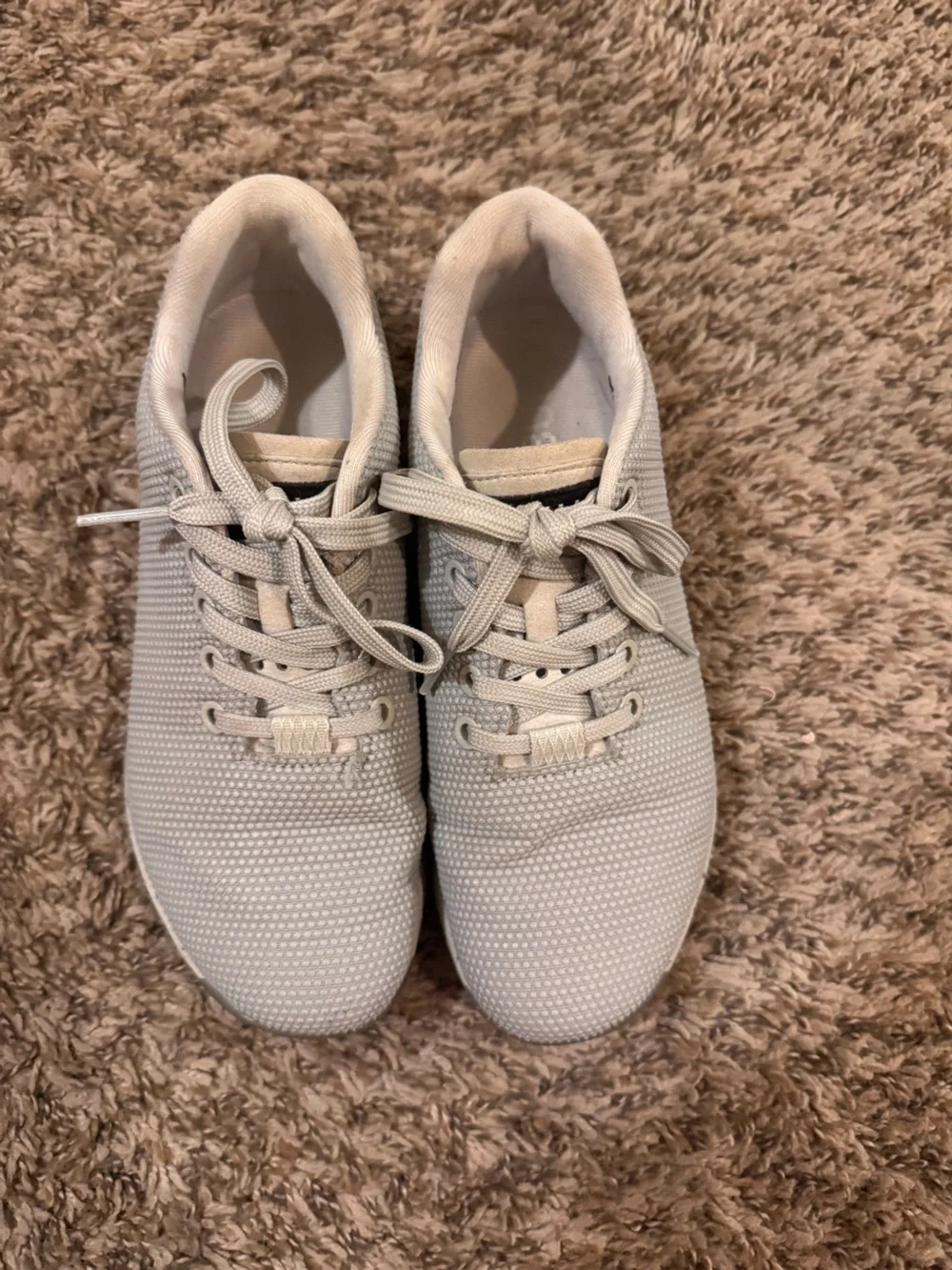 NOBULL Light Beige Knit Training Sneakers